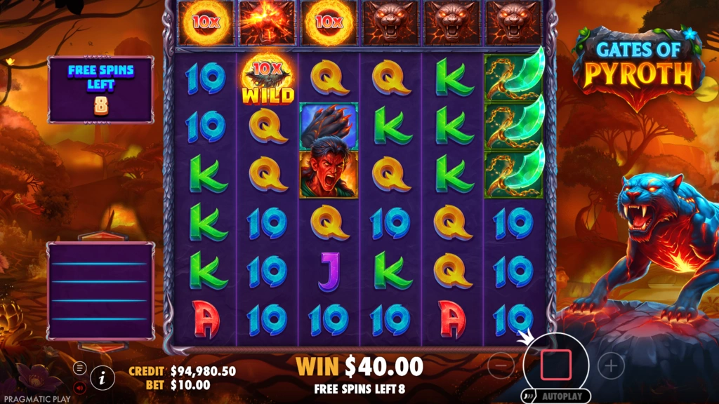 Gates of Pyroth Free Spins